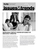 Report about increasing retention and reducing turnover in contact centers